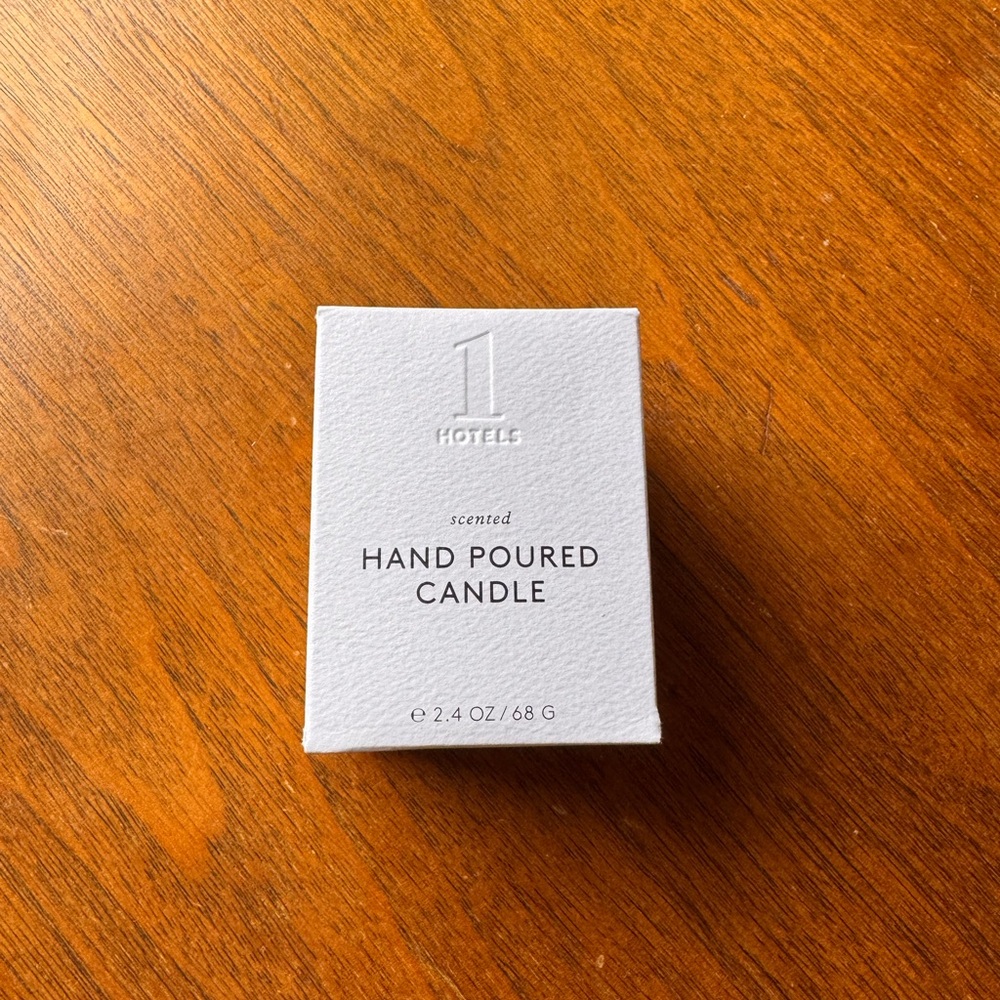 1 Hotels Scented Hand Poured Candle